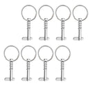 8x Quick Release Pins with Pull Ring for Boat Bimini Top Boat Hardware