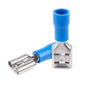 20 Blue Female Insulated Spade Wire Connector Electrical Crimp Terminal 14- L4G5