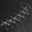 5 Pairs Sunglasses Glasses Show Rack Counter Display Stand Holder White B1A3