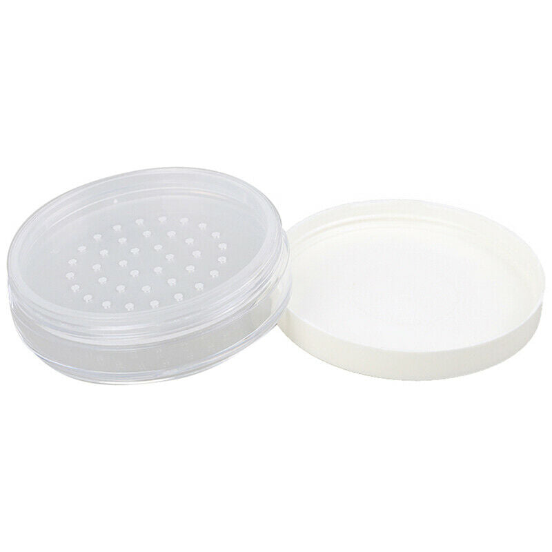 8ml Plastic Empty Loose Box Makeup Cosmetic Container Cosmetic Jar Pot White  Gw