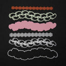3pcs Footprint Cutting Dies Stencils Scrapbook Embossing DIY Album Cards