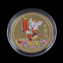 Year of the Pig Souvenir Coin Chinese Zodiac Collection Coin Lucky Character SP