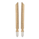 3Pcs 4 inch Vacuum Brazed Diamond Jig Saw Blade 46 Grit Cutting Granite Cer