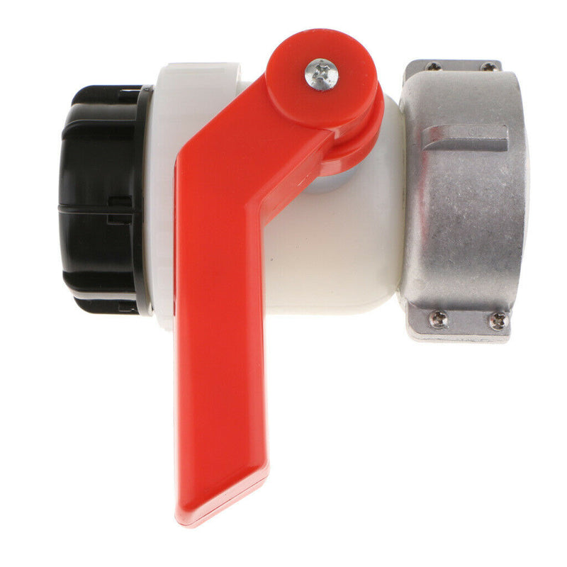 2 Inch 1000L IBC Water Tank Screwable Ball Valve HDPE BSP DN50, 75mm, 1Pack