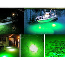 12V LED Green Underwater Submersible Night Fishing Light Crappie Shad Squid B B7