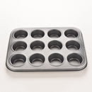 Nonstick Metal 12 Cups Muffin Cupcake Cake Bakeware Pan Tray Tin Mould Mold Z
