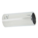 Chrome Stainless Steel Car SUV Rear Round Exhaust Pipe Tail Muffler Tip 64mm