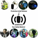 Personal Anti Rape Alarm Keychain 130dB SOS Emergency Self Defense Safety G2B2