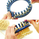 Plastic Round Circle Hat Scarf Sweater Flower Loom Set DIY Wool Knit Tool