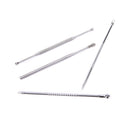 4X Blackhead Pimple Comedone Acne Extractor Remover Tool+Ear Wax Stick Kit Set Z