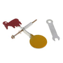 Tree Tied Binding Spinner Target Plinking Shooting Target Goat Shape