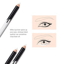 White Eyeliner Pencil Eye Liner Pen Waterproof Long Lasting Eye Brighten