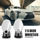 2pcs Detachable ABS Deer Whistles Car Motorcycle Safety Deer Warning Whistles