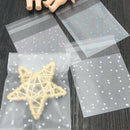 100 Pcs Candy bags Biscuit bag Cute Motif Pouch Bag Candy Bag Biscuit Choco X8G6