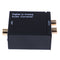 Optical coaxial toslink digital to analog audio converter adapter RCA L/R FT