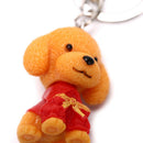 Cartoon Cute Dogs Keychains Pendant Key Rings Women Bag Car Metal Key Chain GiTE