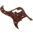 Cool Dark Red Flame Pattern 3 Ply Pickguard Scratch Plate For P Bass Guitar I2E8