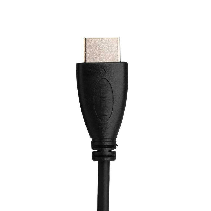Right Angled 90 Degree Micro HDMI to HDMI Cable Telescopic Spring HDMI Wire