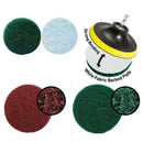 Scrub Brush Power Drill Cleaning Brush Cleaner Combo Kit Perfect Tool L0N6
