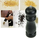 Kitchen Classical Wooden Pepper Spice Salt Mill Grinder Muller Tool Black