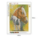 5D DIY Full Drill Diamond Painting Horse Cross Stitch Embroidery Mosaic Kit