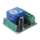 DC 12V 1 CH 433MHz Relay Switch Receiver Module for Garage Door LED Light A