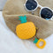 Fresh Pineapple Silicone Case Soft Protective Cover with Lanyard for Airpods Pro