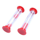 Plastic Red Hourglass Timer Two Minute for Child Brushing Teeth X5Z4