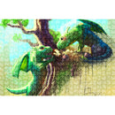 1000pcs DIY Green Dragons Puzzle Educational Learning Assembling Toys Craft