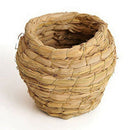 Cute Bird's Nest Handwoven Straw House small animals Hamster