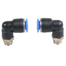 20 Pcs Quick Connectors Pneumatic Fittings 8mm x 1/8" PT Male Thread