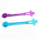 Upgrade Metal Radio Tray Fit for WLTOYS 124018 124019 1:12 RC Car Accessory Blue