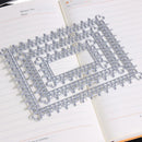3pcs/Set DIY Square Metal Cutting Dies Scrapbooking Embossing Stencil Decor