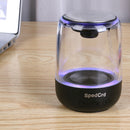 C7 Bluetooth 5.0 Speaker Housing Transparent Acrylic Support  Loudspeaker TF Car