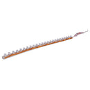 Blue 24cm 24LED PVC Flexible LED Strip Light Waterproof for Car MotorcycleBX