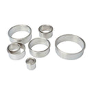 12pcs/set Molds Metal Ring Cutter for Round Biscuit Cookie Circle Pastry Donut