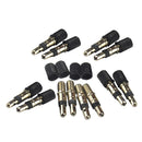 12 Pieces Bike Tire Tyre German Valve Core Replacement Valve Core Cap Part