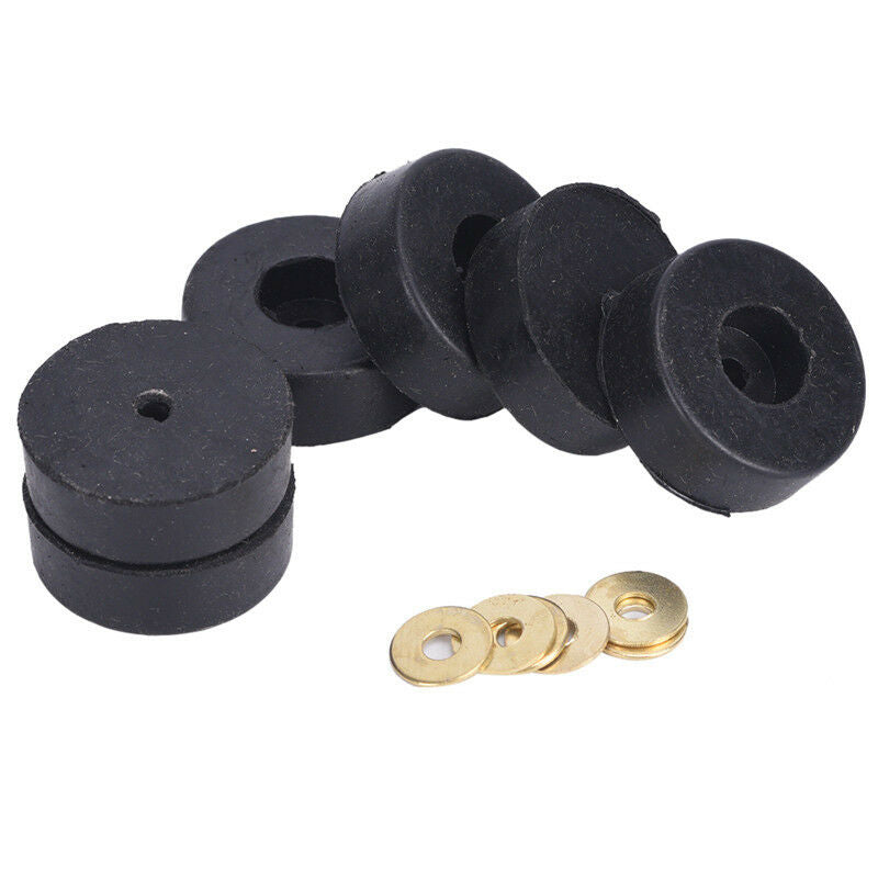 4X Rubber Bumpers Embedded Washer Feet Pad Instrument Speaker Holder FashionA Gw