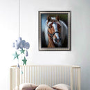 5D DIY Full Drill Diamond Painting Horse Embroidery Mosaic Craft Kit (w572)