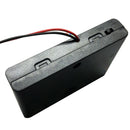 1.5V AA Battery Holder Storage Case box 6x Case ON/OFF Switch with Spring Clip