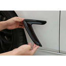 1 Pair Black Side Wing Air Flow Fender Cover Fit for BMW X5 F15 2014-2016