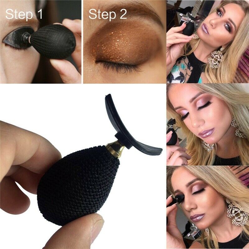1Pc Fashion Silicone Eyeshadow Stamp Fashion Lazy Eye Shadow Applicator A3U1