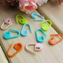 100Pcs Knitting Craft Crochet Locking Stitch Needle Clip Markers Holder_Col Z3K8