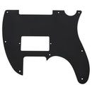 Black 3 PLY Electric Guitar Humbucker Pickup Cut Pickguards For Tele Style