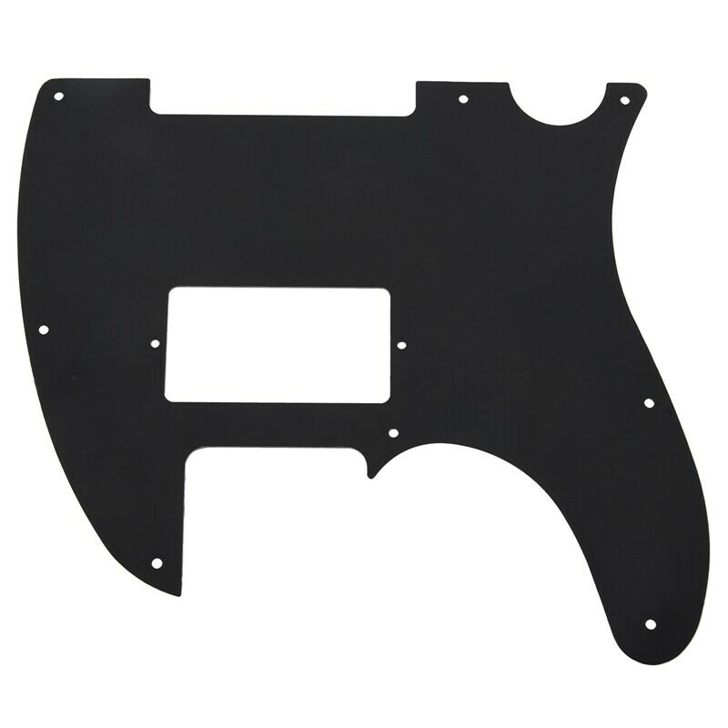 Black 3 PLY Electric Guitar Humbucker Pickup Cut Pickguards For Tele Style