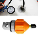 Inflatable Boat Pump Adaptor Air Pump Converter Air Valve Attachment Orange