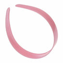 Pink Plastic Hair Hoop Band Headband Ornament for Lady