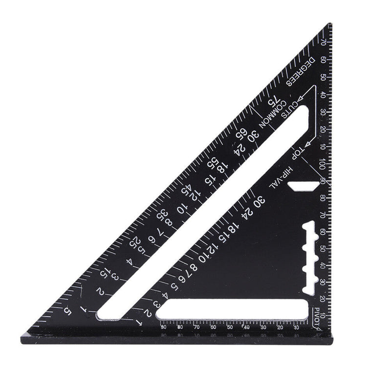 Triangle Angle Square Speed Rafter Protractor Miter Ruler Kit B Kw