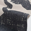 Door Noren Curtains Kitchen Short Cotton Linen Tapestry Waves 85x150cm