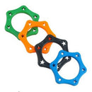 5PCS Plastic Mic Microphone Anti Slip Roller Ring Rolling Wireless Holder M&O